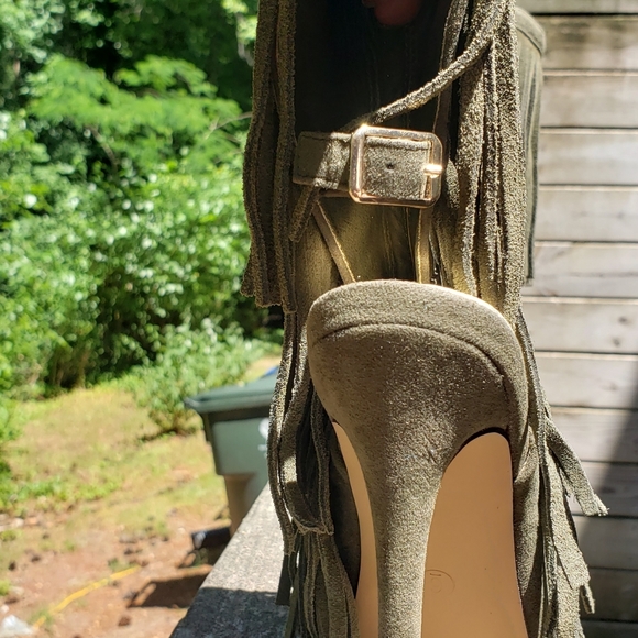 Liliana Faux Suede Fringe Boots 😍 - Picture 6 of 14